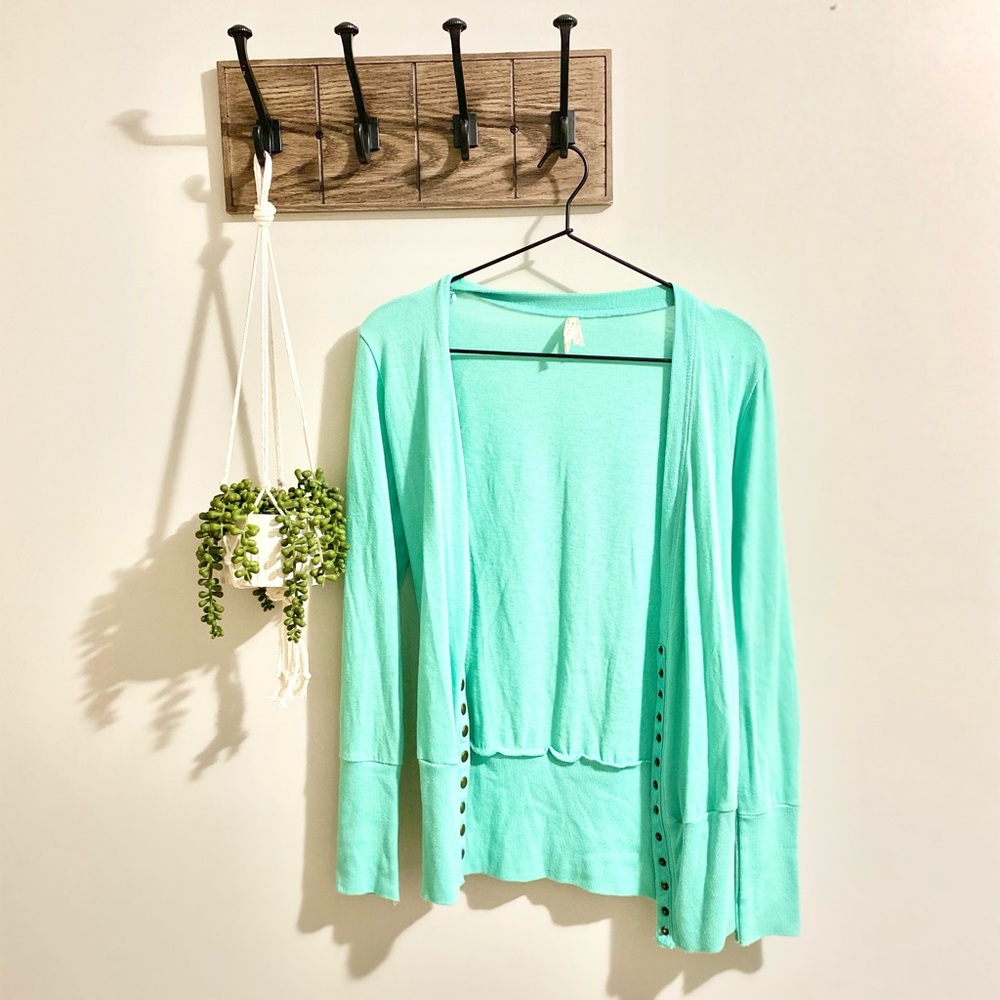 Color Story | Aqua Cardigan